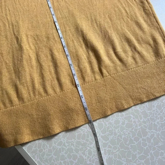 TOMMY HILFIGER Signature Solid V-Neck Sweater Pima Cotton Size Medium Preppy - Picture 5 of 9